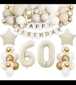 Happy Birthday 60th Banner