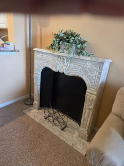 Movable fireplace