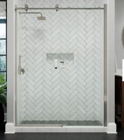 Delta shower door