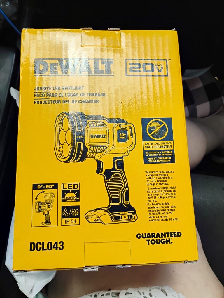 DeWalt JOBSITE LED SPOTLIGHT