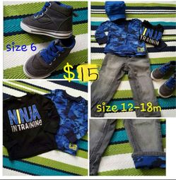 Toddler boys Carter outfit
