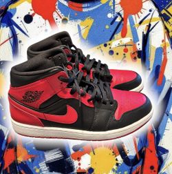 Nike Jordan 1 Breds 11.5 Men’s Hi-Tops💯🔥🔥🔥