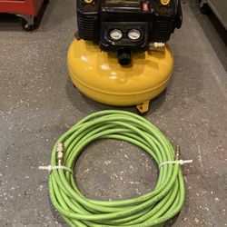 Air Compressor DeWalt With Hose