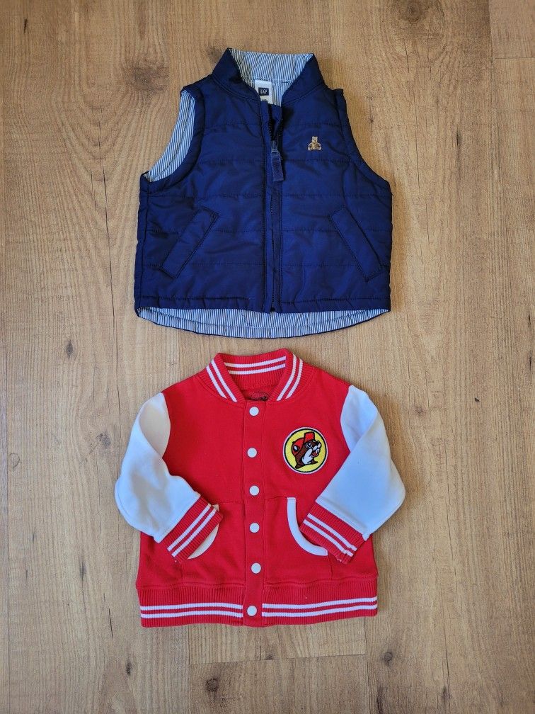 Baby Boy Vest And Sweater 3-6M