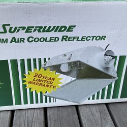 Maverick Sun Superwide Premium Air Cooled Reflector Grow Light, w/ Cord, Need Bulb Replaced. 