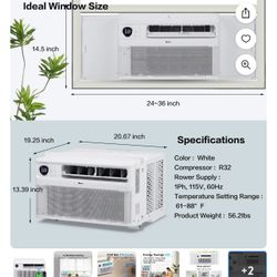 8000 BTU Window AC Unit Brand New 