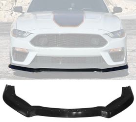 21-23 Mustang Mach 1 Handling Package Front Bumper Lip Matte Black