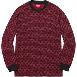 SUPREME "I Love You" Jacquard L/S Top