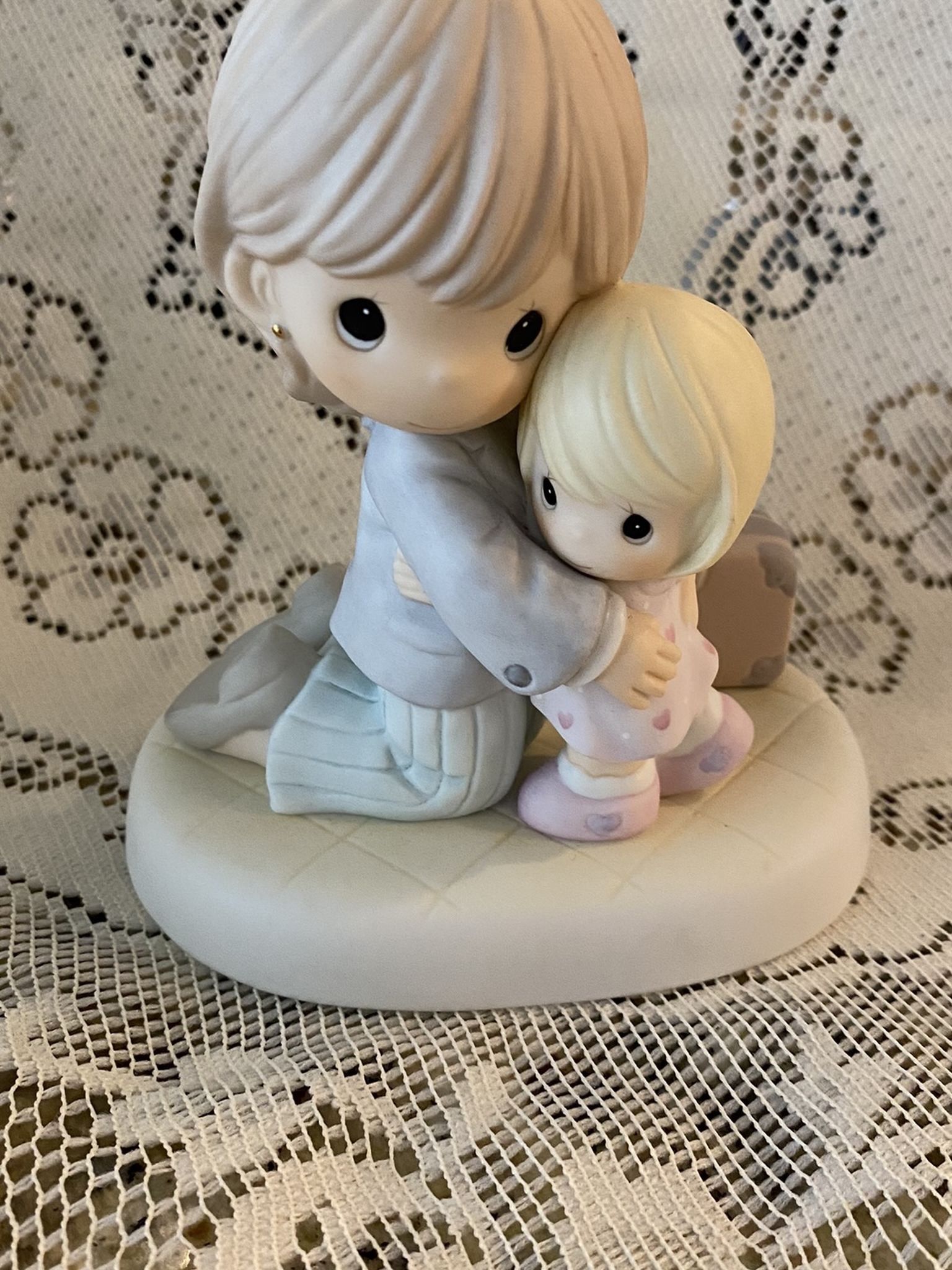 Precious Moments Mother And daughter .