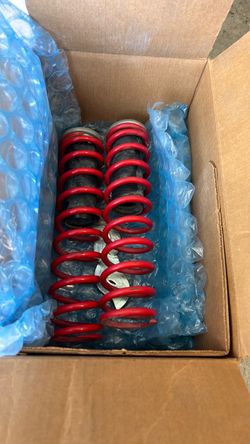 Red Coilover Springs Honda TRX450r