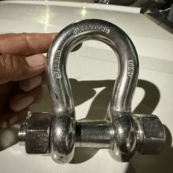 Stainless Steel Shackles & Cable Clamp 3/4
