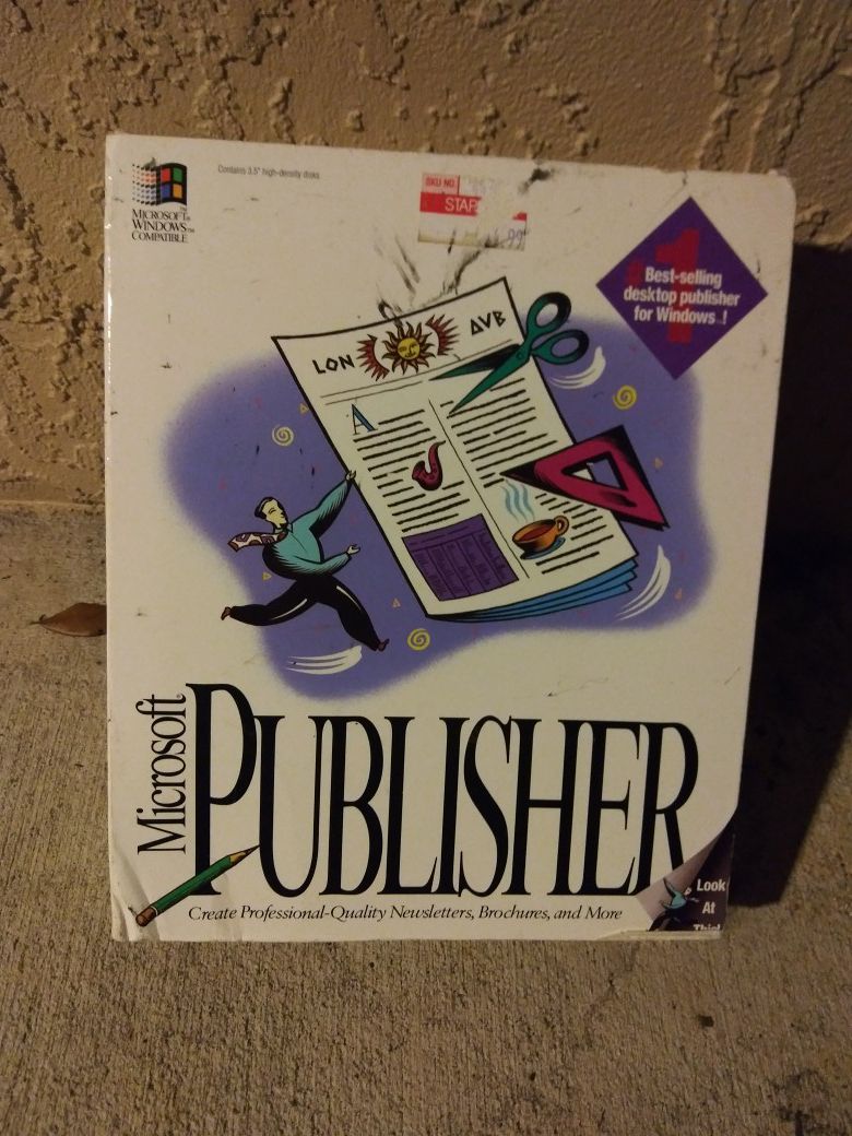 microsoft publisher 1993