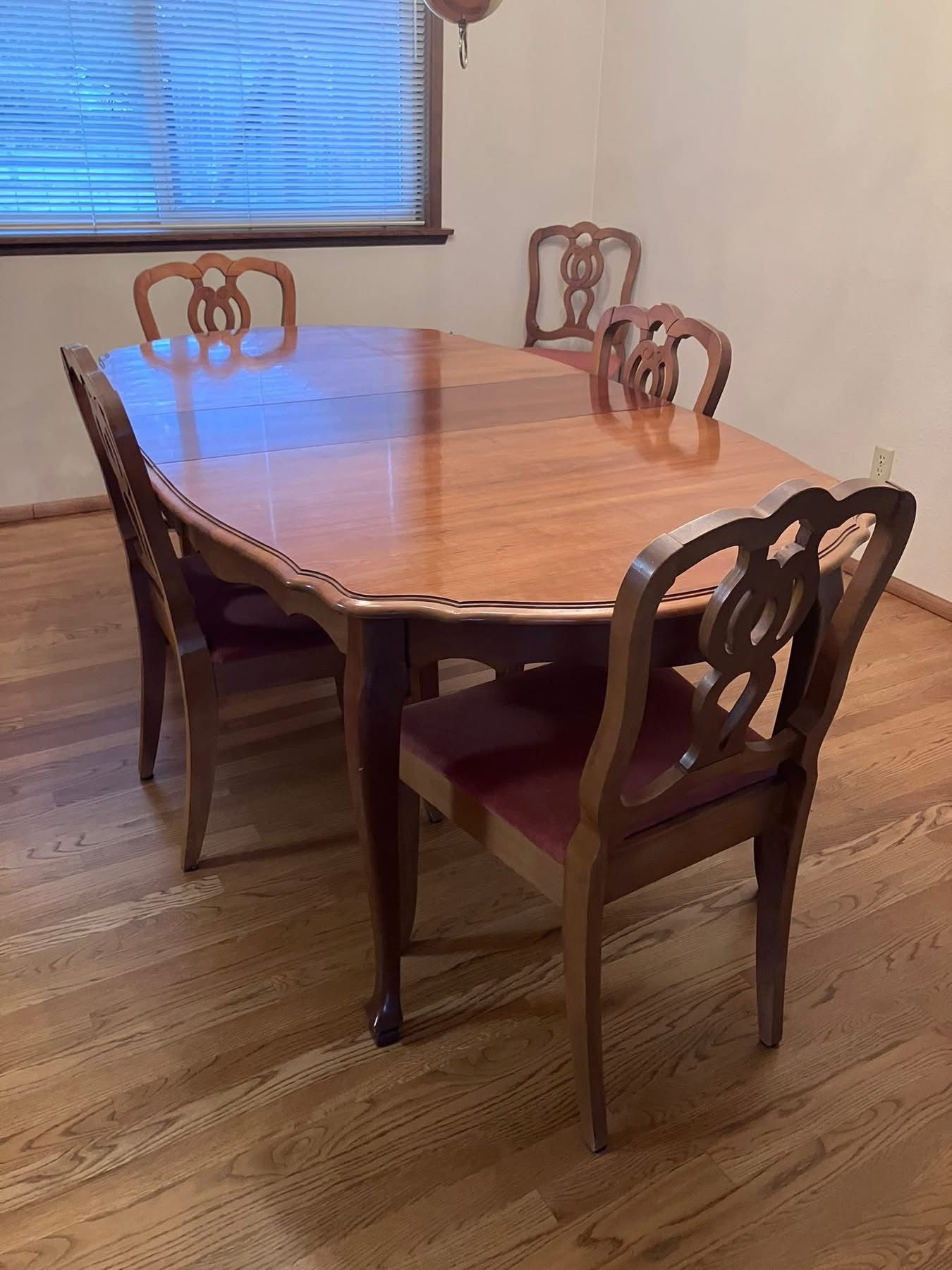 Antique Cherrywood Dining Room Set