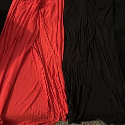 2 Long Skirt With Slits!