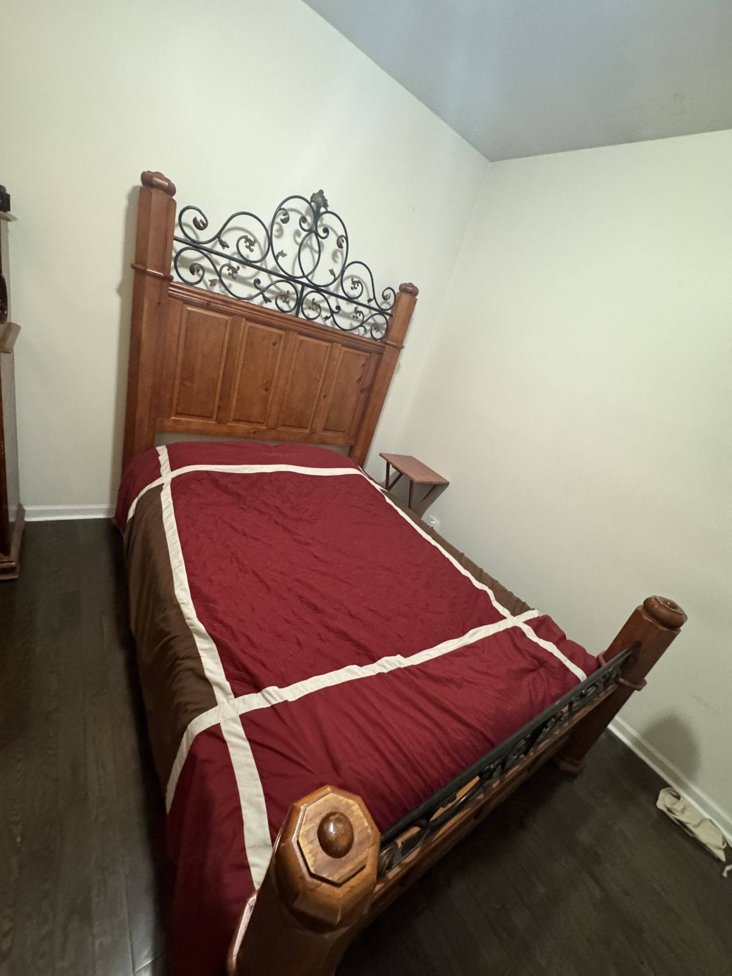 Real Wood Queen Bed Frame