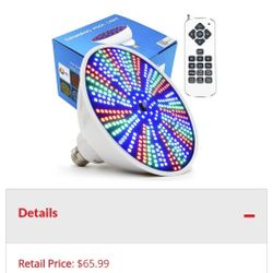 LED Pool Light,  New!