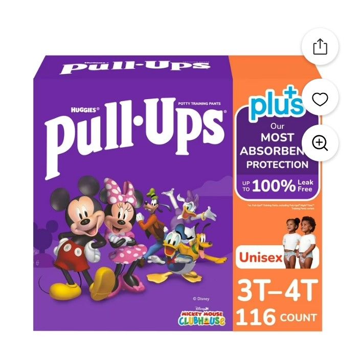 Huggies Pull Ups 116 Count