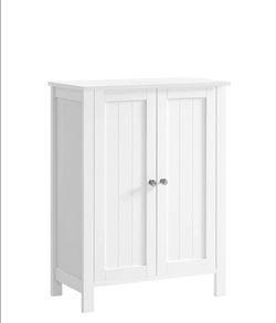 White floor cabinet VASAGLE by Songmics BCB60