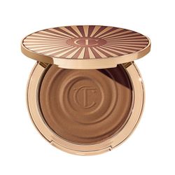 New Charlotte Tilbury Beautiful Skin Sun-Kissed Glow Cream Bronzer 21g Medium Color