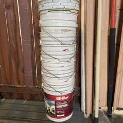 5 Cubetas Para Guardar Pintura Con Tapa