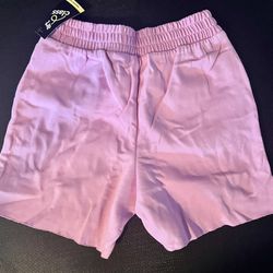 Girl Shorts,  art class Pink fleece  shorts, girls Large 10/12