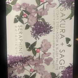 Sakura + Sage Eyeshadow And Blush Palette
