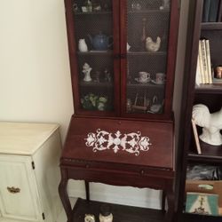 Bombay Secretary Desk With Hutch