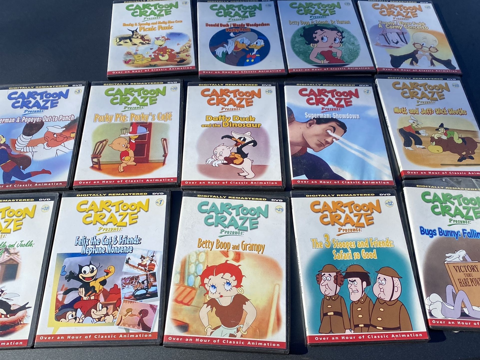 Classic Cartoons (14) DVD’s