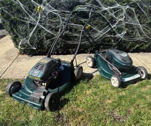 2 Craftsman Lawn Mowers for $20 Total. $20 for Both.