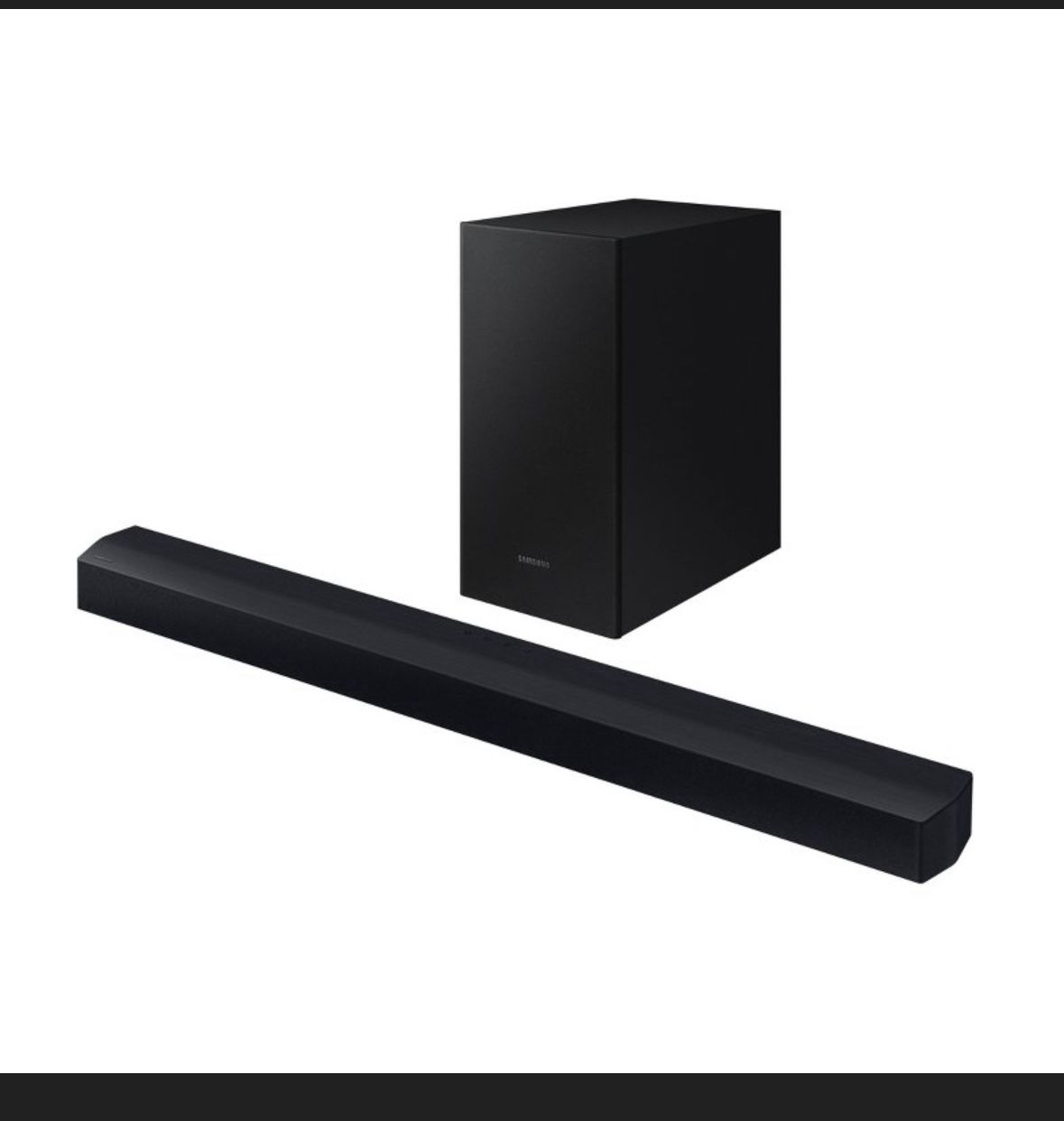 Samsung HW-J550 Soundbar And Subwoofer