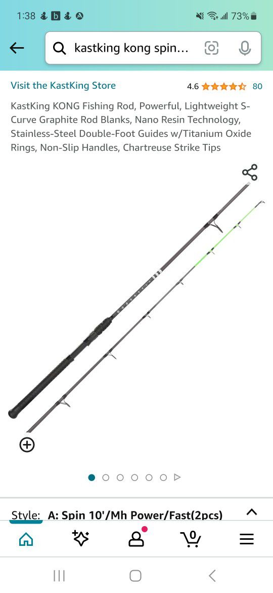 KastKing KONG Fishing Rod for Sale in Torrance, CA - OfferUp