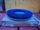 Carlisle 361800G35 18" Blue Grit Rotary Dirt Napper Brush No Clutch