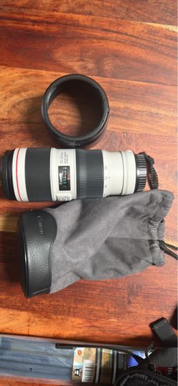 Canon EF 70-200mm Camera Lens