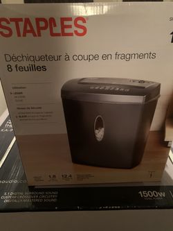 8 Sheet Cross-Cut Shredder
