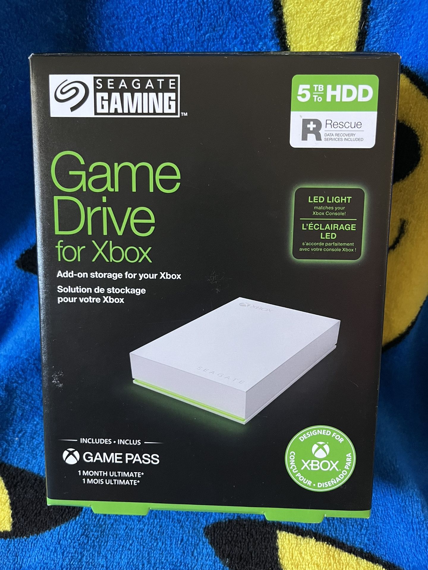 Xbox Seagate 5TB Game Drive