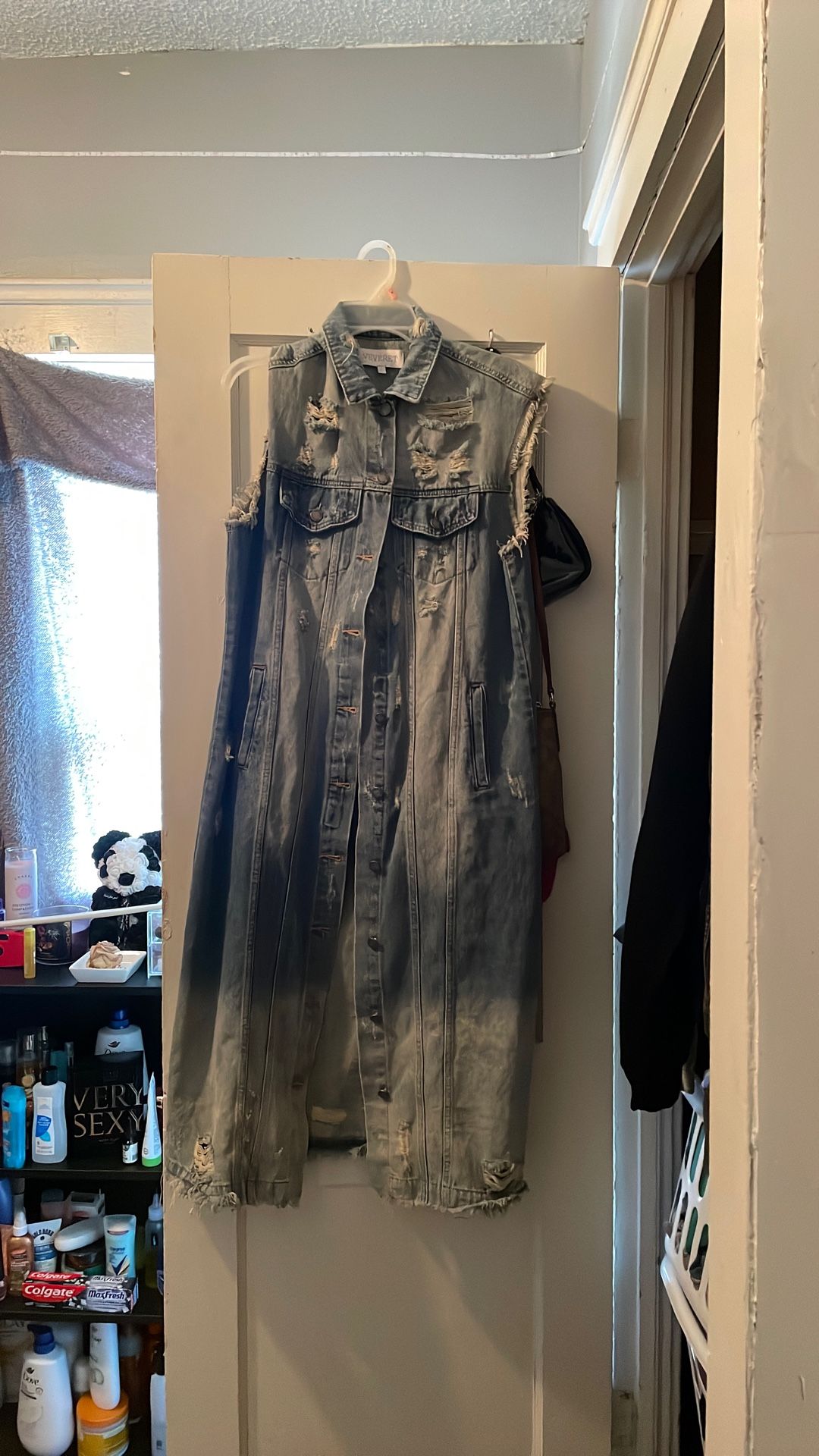 Long Jean Vest