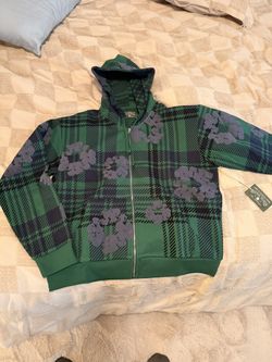 Denim Tears Zip Up Hoodie