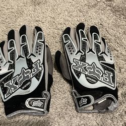 FOX Racing Gloves – Black & Gray (Adult - S)
