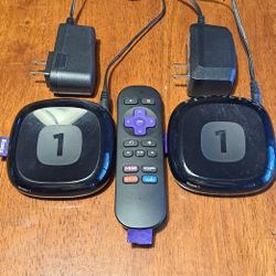 2 ROKU 1 Remote