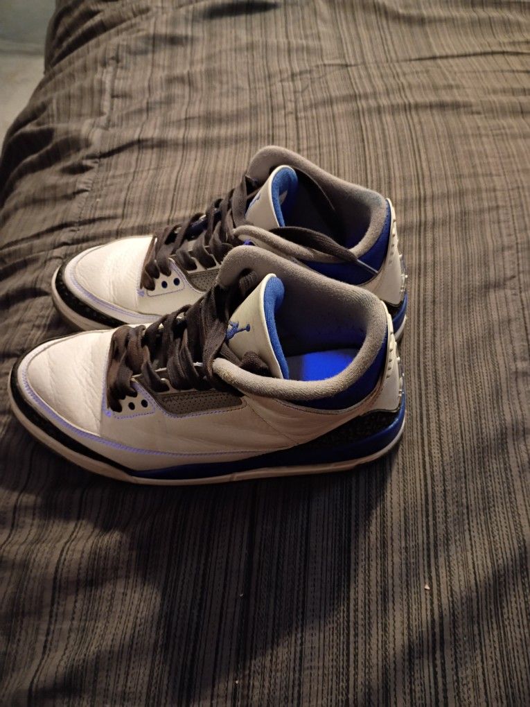 Jordan 3 Retro Racer Blue π΅ Size 9 1/2