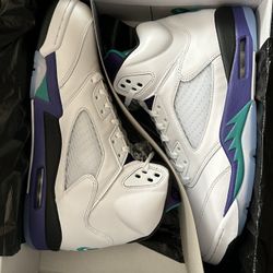 DS Jordan 5 grape men’s size 12