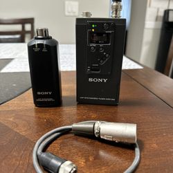 Sony Audio Mic UHF Synthesized 