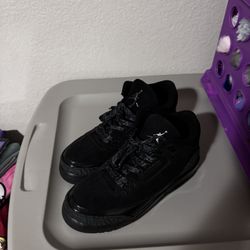 Jordan 3 black cats size 6.5