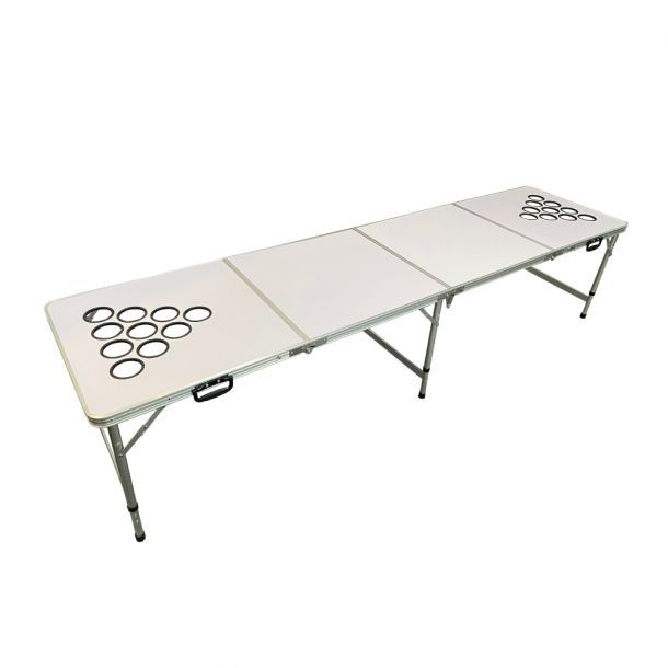 White Beer Pong Table