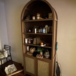 Arched Bookshelf / Storage Container 