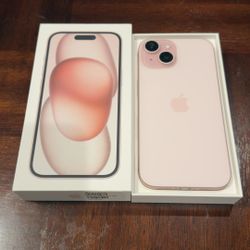 📱 iPhone 15 – Pink – 128 GB – Unlocked – Original Box