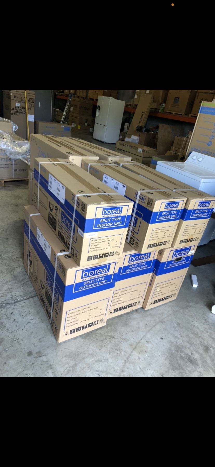 Mini Split 9000 12000 18000 24000 30000 36000 Btu