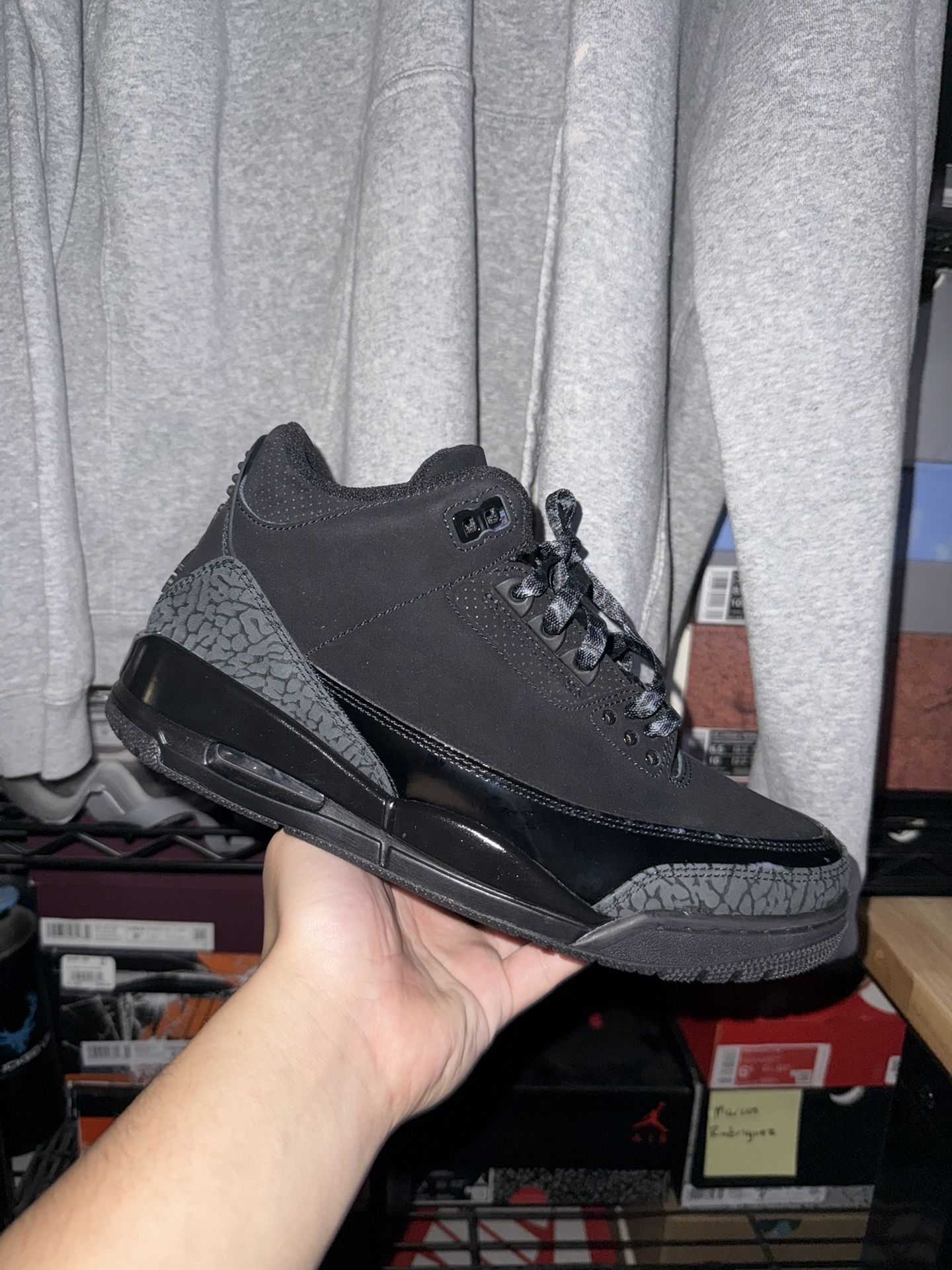 Jordan 3 Retro 'Black Cat'