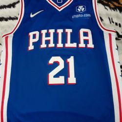 Joel Embid 75th Anniversary Authentic NBA Jersey