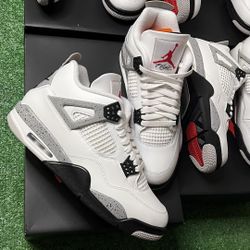 Jordan 4 White Cement (2025)